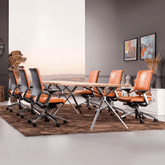 Kai-M 中背進階人體工學皮革大班椅會議椅